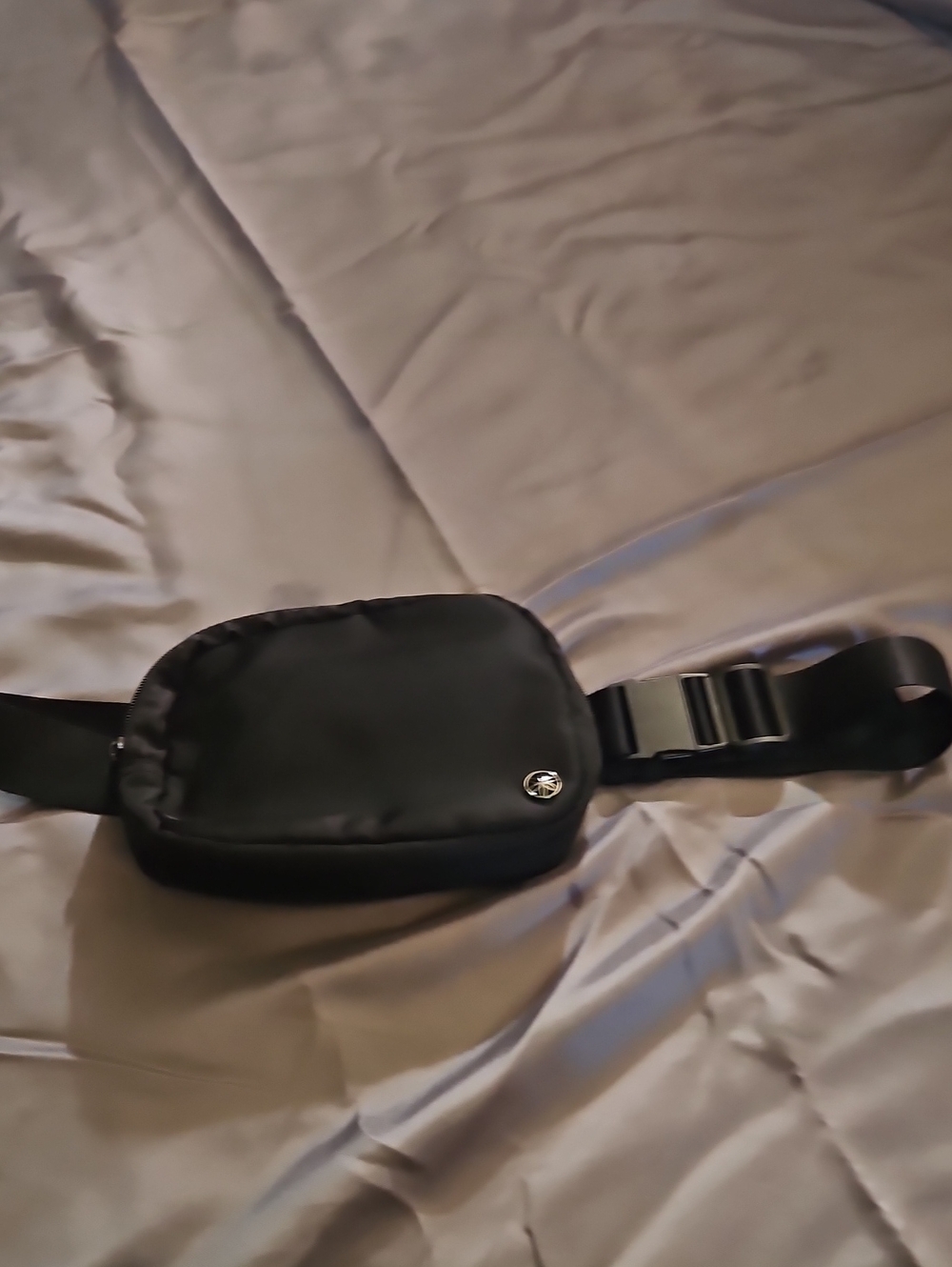 Black Waist Bag Sling Pack